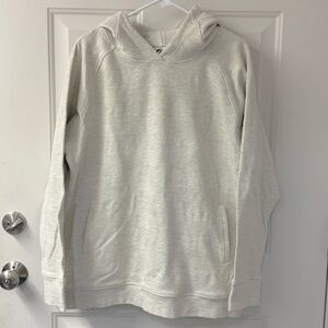 ZYIA textured thick hoodie